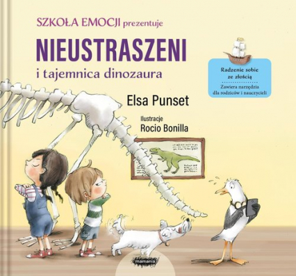 Nieustraszeni i tajemnica dinozaura - Elsa Punset | okładka