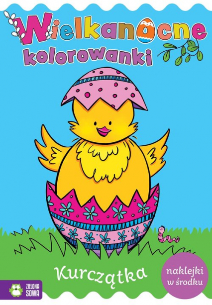 Wielkanocne kolorowanki Kurczątka - Zuzanna Tomasiak | okładka