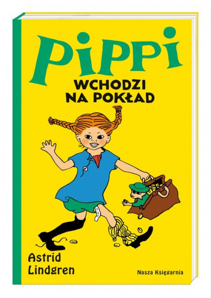 Pippi wchodzi na pokład - Astrid Lindgren | okładka