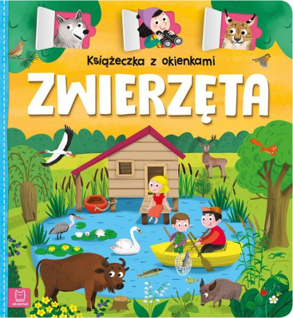 Książeczka z okienkami Zwierzęta - Agnieszka Bator | okładka