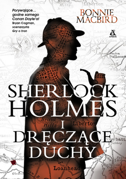 Sherlock Holmes i dręczące duchy - Bonnie MacBird | okładka