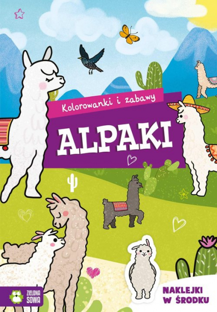 Kolorowanki i zabawy Alpaki -  | okładka