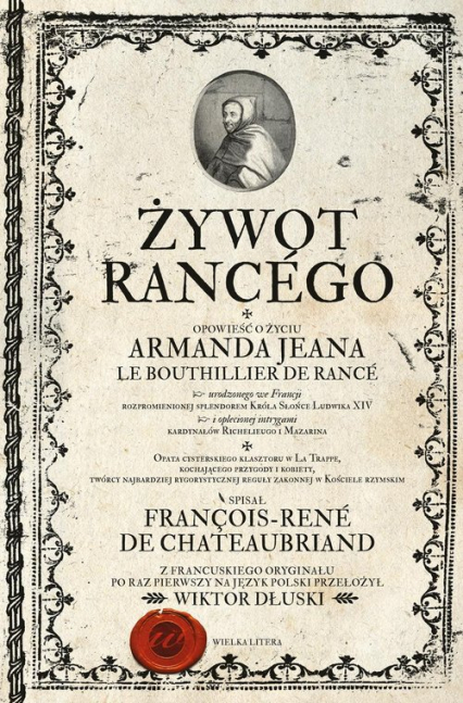 Żywot Rancégo - François-René Chateaubriand | okładka