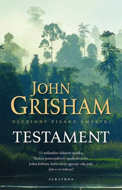 Testament - John Grisham | okładka
