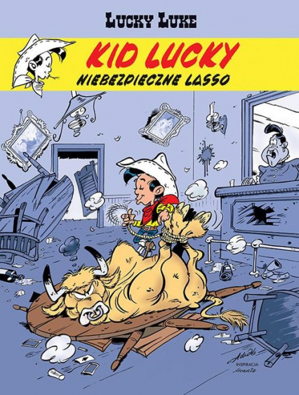 Kid Lucky Niebezpieczne lasso Tom 2 - Achde | okładka