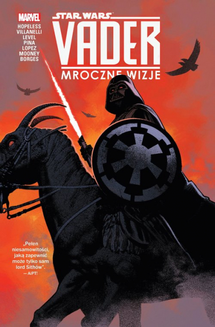Star Wars: Vader Mroczne wizje - Paolo Villanelli | okładka