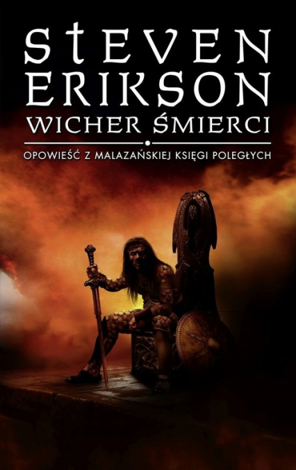 Opowieści z Malazańskiej Księgi Poległych 7 Wicher śmierci - Steven Erikson | okładka
