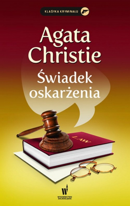 Świadek oskarżenia - Agatha Christie | okładka