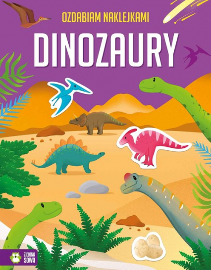 Ozdabiam naklejkami Dinozaury -  | okładka