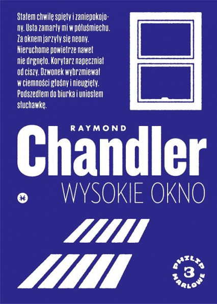 Wysokie okno - Raymond Chandler | okładka