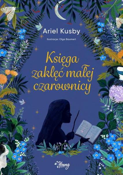 Księga zaklęć małej czarownicy - Ariel Kusby | okładka