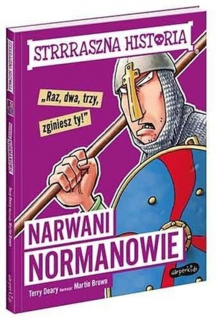 Strrraszna historia Narwani Normanowie - Deary Terry | okładka