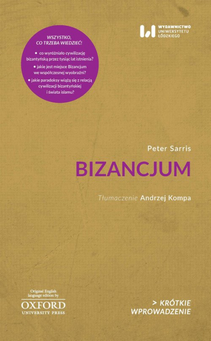 Bizancjum - Peter Sarris | okładka