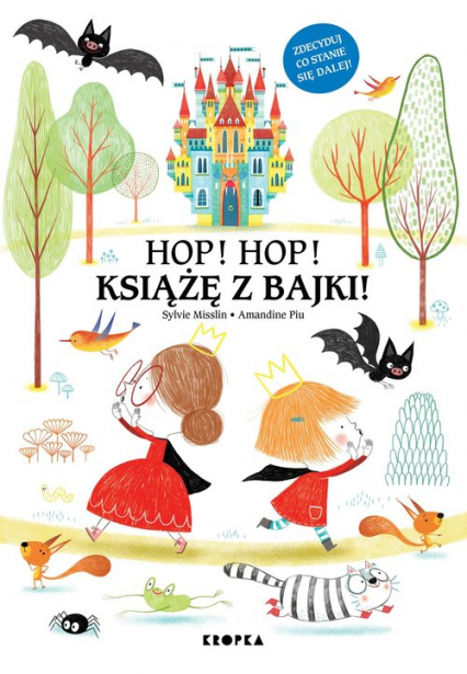 Hop hop książkę z bajki - Piu Amandine | okładka
