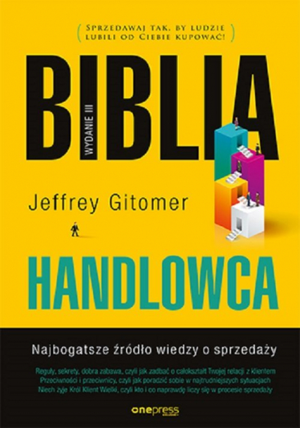 Biblia handlowca Najbogatsze źródło wiedzy o sprzedaży - Jeffrey Gitomer | okładka