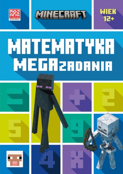 Minecraft Matematyka Megazadania 12+ - Lipscombe Dan, Pate Katherine | okładka