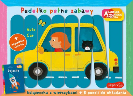 Pojazdy Akademia mądrego dziecka Pudełko pełne zabawy - Zbigniew Dmitroca | okładka