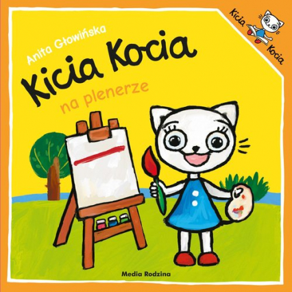 Kicia Kocia na plenerze - Anita Głowińska | okładka