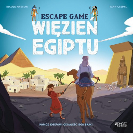 Więzień Egiptu Escape game - Caudal Yann, Masson Nicole | okładka