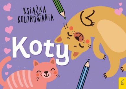 Książka do kolorowania Koty -  | okładka