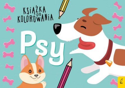 Książka do kolorowania Psy -  | okładka