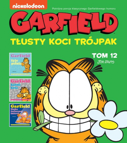 Garfield Tłusty koci trójpak Tom 12 - Jim Davis | okładka