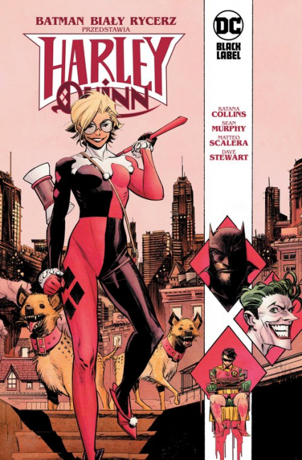 Batman Biały Rycerz przedstawia Harley Quinn - Collins Katana | okładka