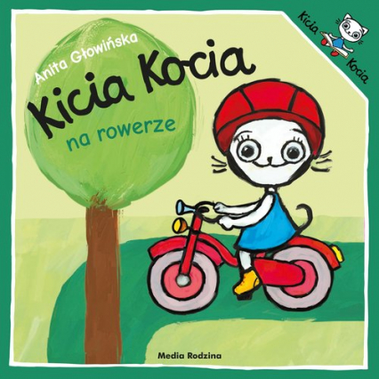 Kicia Kocia na rowerze - Anita Głowińska | okładka
