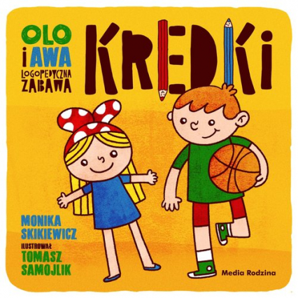 Olo i Awa Logopedyczna zabawa Kredki - Monika Skikiewicz | okładka