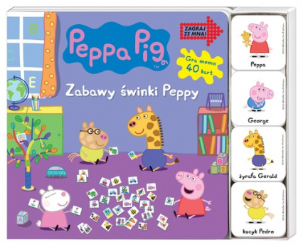 Peppa Pig Zagraj ze mną Zabawy świnki Peppy - null null | okładka