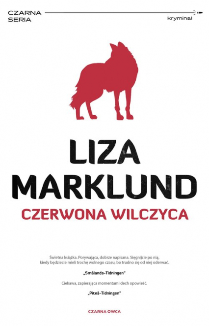 Czerwona wilczyca - Liza Marklund | okładka
