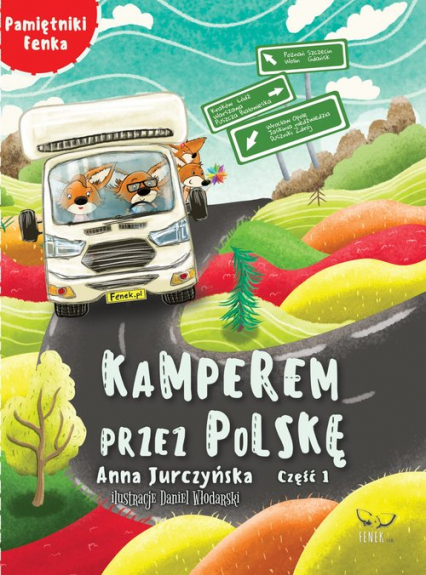 Kamperem przez Polskę Część 1 - Anna Jurczyńska | okładka