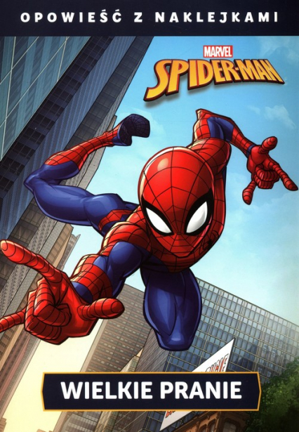Wielkie pranie Marvel Spider-Man Opowieść z naklejkami - Manning Mathew K. | okładka