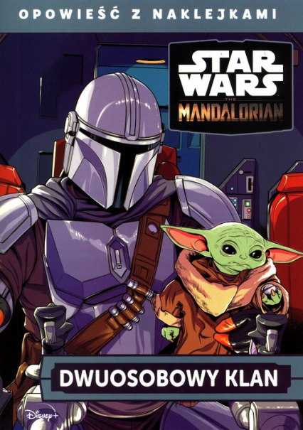 Dwuosobowy klan Star Wars The Mandalorian Opowieść z naklejkami - Brooke Vitale | okładka