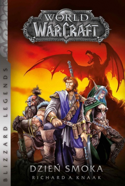 World of Warcraft Dzień smoka - Knaak Richard A. | okładka