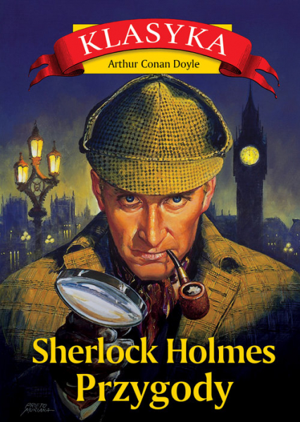 Sherlock Holmes Przygody - Arthur Conan Doyle | okładka