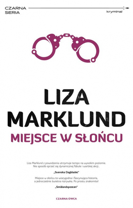Miejsce w słońcu - Liza Marklund | okładka