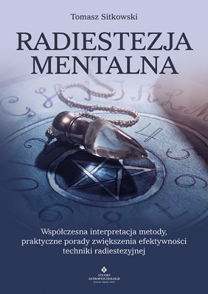 Radiestezja mentalna - Tomasz Sitkowski | okładka