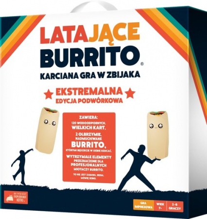 Latające Burrito Ekstremalna edycja podwórkowa -  | okładka