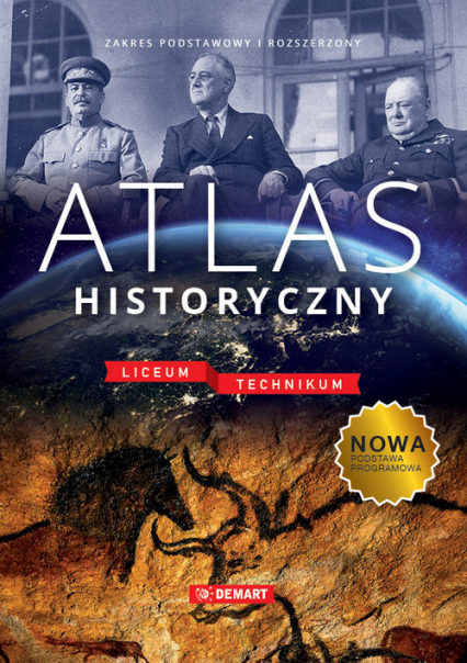 Atlas historyczny liceum i technikum nowa edycja - Elżbieta Olczak | okładka