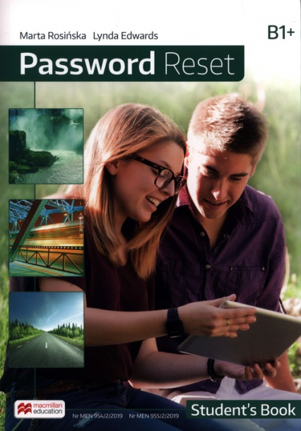 Password Reset B1+ Student's Book + cyfrowa książka ucznia Szkoła ponadpodstawowa - Edwards Lynda, Rosinska Marta | okładka