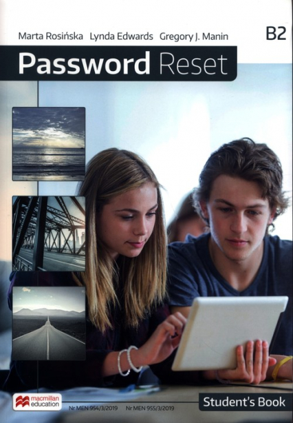 Password Reset B2 Student's Book + cyfrowa książka ucznia Szkoła ponadpodstawowa - Edwards Lynda, Manin Gregory J., Rosinska Marta | okładka