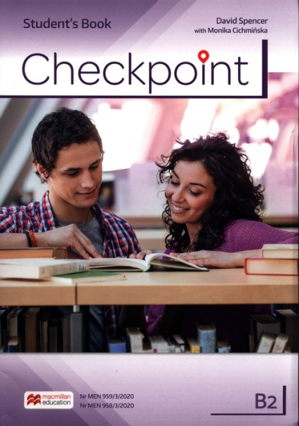 Checkpoint B2 Student's Book Szkoła ponadpodstawowa - Cichmińska Monika, David Spencer | okładka