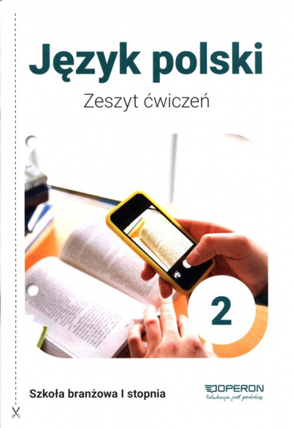 Język polski 2 Zeszyt ćwiczeń Szkoła branżowa I stopnia - Tomaszek Katarzyna | okładka