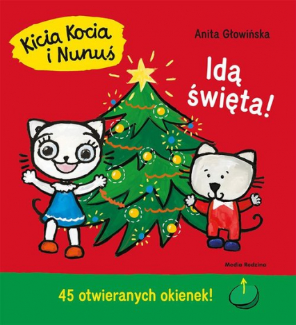 Kicia Kocia i Nunuś Idą święta - Anita Głowińska | okładka