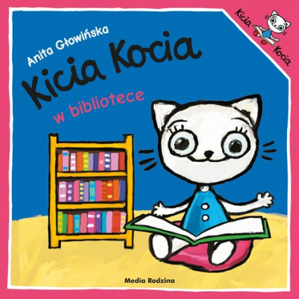 Kicia Kocia w bibliotece - Anita Głowińska | okładka