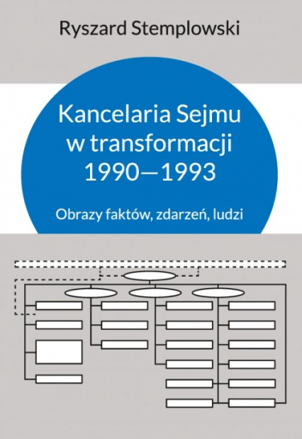 Kancelaria Sejmu w transformacji 1990-1993 Obrazy faktów, zdarzeń, ludzi - Stemplowski Ryszard | okładka