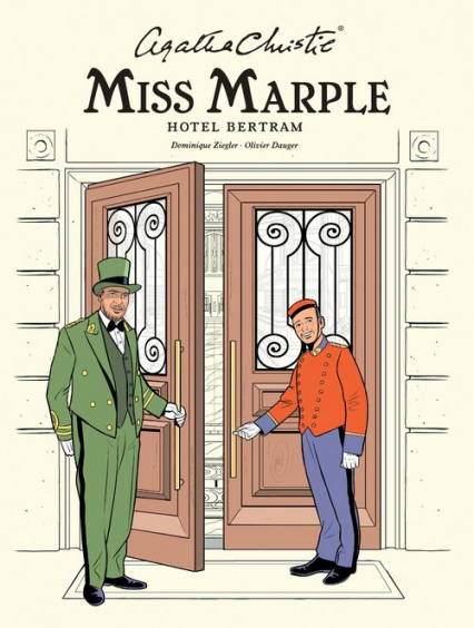 Agatha Christie Miss Marple - Hotel Bertram - Olivier Dauger | okładka