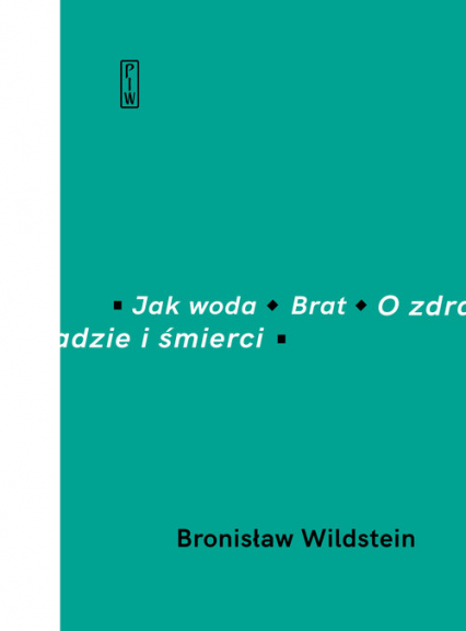 Jak woda Brat O zdradzie i śmierci - Bronisław Wildstein | okładka
