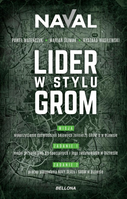 Lider w stylu GROM - Naval, Ryszard Wasilewski, Marian Ślimak  | okładka